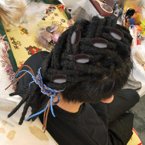 Large Hole Wooden Beads,30 Pcs Dark Brown Wooden Beads Loose Spacer Beads Oval Tube Beads for Making Necklace Bracelet and Other Stuffs...