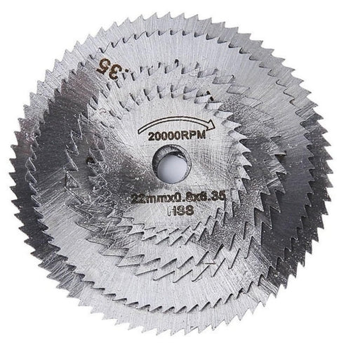 7pcs/Set, Mini Circular Saw Blades, Electric Grinding Cutting Discs, Wood Cutting Discs, Rotary Tools Accessories for Electric Metal Cutters and P...