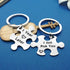 Anniversary Keychain Gifts for Her Him 1 Years Later I Still Pick You Key Ring Jigsaw Puzzle Piece Matching Pendant Keychain Set Couple Best frien...