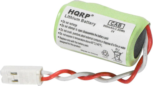 HQRP 3V Battery Compatible with Siemens 575332 575332-TA 143467 146881 6ES5980-0MB11 6ES7-9711AA00-0AA0 6FC5247-0AA18-0AA0 Simotion 810D 810DE 840...