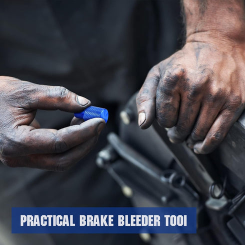 Frienda 2 Pcs Brake Proportioning Valve Bleeder Tool Drum Brake Tool Proportioning Valve Brake Tools for Disc/Disc and Disc/Drum Pv2 Pv4 (Blue)...