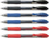 Pilot G2 pens retractable Gel Roller ballpoint 07 Fine point Black, Blue & Red Bundle (6)...