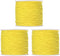 3pcs Elastic Beading Cord for Bracelet 1mm Dia 328ft Stretchy String Sturdy Elastic String for Jewelry Making, Necklaces, Beading, Yellow...