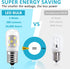 E17 LED Bulb Microwave Oven Light 8206232A Super Power Saving Multiple Purpose Appliance Bulb-3W(Equal to 40W Incandescent) 380LM 6000K Daylight W...