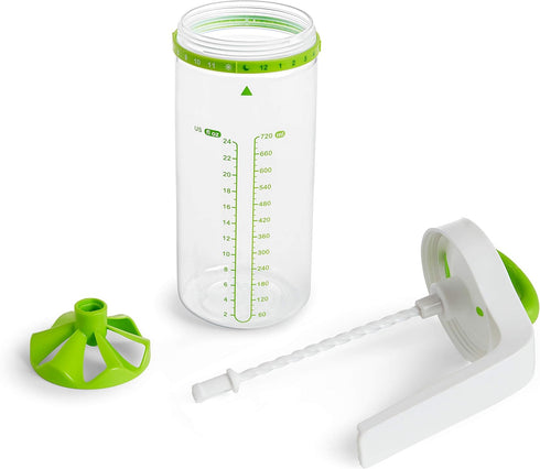 Munchkin Smart Blend Formula Mixing and Breast Milk Storage Pitcher, 24 Ounce, Green...