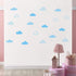 Cloud Wall Decals Wall Decor Kids Room Cloud Wall Stickers Vinyl Decals for Baby Boys Girls Nursery Toddler Room Decor Wall Stickers Nursery A64 (...