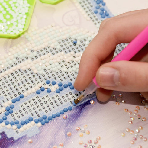AUEAR, 12 Pack 5D Diamond Embroidery Painting Pen Cross Stitch Tools Drill Pen for Rhinestone......
