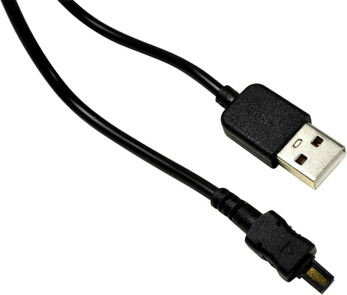 HQRP USB Charging Cable Compatible with Nikon COOLPIX L100 L105 L110 L120 L310 L320 L330 L340 L810 L820 L830 L840 S830 B500 Digital Camera 25803 V...