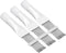 PATIKIL Air Conditioner Fin Comb, 3 Pack Stainless Steel AC Coil Cleaner Brush Fin Straightener Condenser Coil Repair Tool for Radiator Refrigerat...