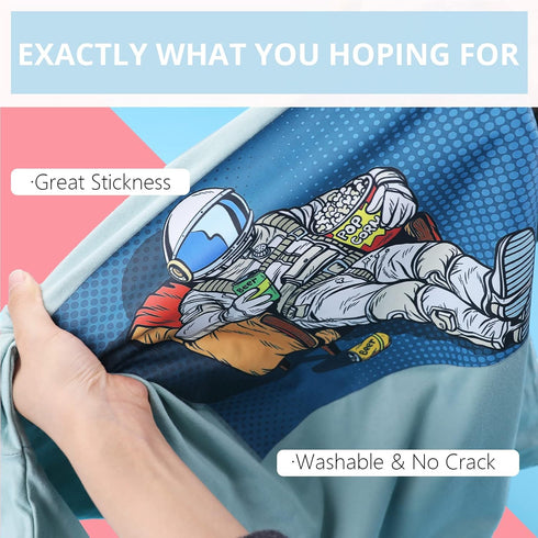 HTVRONT Sublimation HTV for Dark Fabric/Light Fabric - Matte Sublimation Vinyl 12" X 5FT - Sublimation Blanks for Sublimation Shirts/Bag/Hat/Pillo...