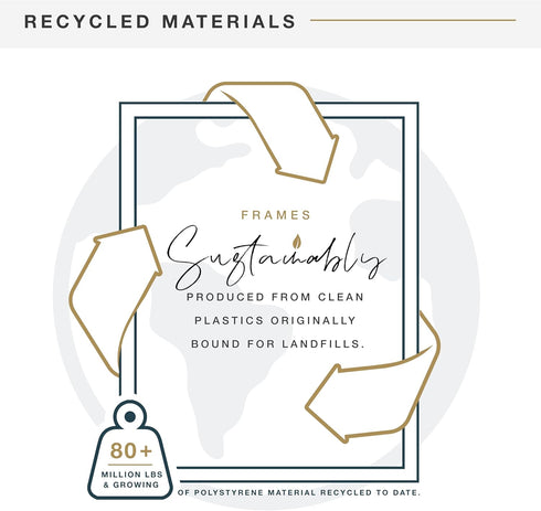 MCS Museum Poster Frame 16x24 Espresso Woodgrain, Vertical & Horizontal Wall Hanging Large Picture Frame for Photos, Posters & Art Prints (1-Pack)...