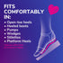 Dr. Scholl's Love Your Heels & Wedges 3/4 Length Insoles, All-Day Comfort for High Heeled Shoes, Relieve & Prevent Shoe Discomfort, Absorbs Shock,...