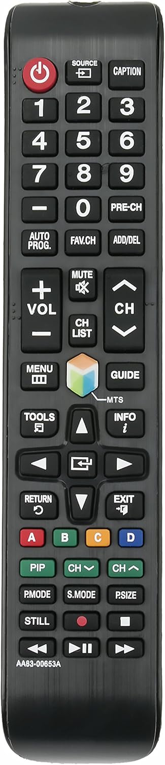 New AA83-00653A Replace Remote fit for Samsung TV TM1260 SYNCM173P AA8300653A 173P 193P TM1260 SYNCM173P LNS2738DX HPS4253 LNS4041DX LNS4051DX LNS...