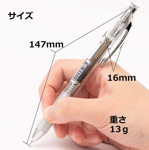 Pentel BLN75TL-A EnerGel Ink Ballpoint Pens, 0.5, Black, 10 Pieces...