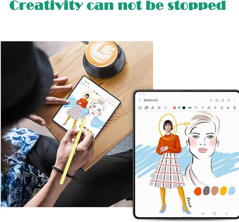 Galaxy Z Fold 5 S Pen Fold Edition for Samsung Galaxy Z Fold5 5G Slim S Pen Galaxy S Pen 5 Fold Edition Stylus Pen,EJ-PF946BBEGUS(Green)......