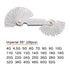 British Whitworth 4G-62G Screw Thread Pitch Gauge Tool Pitch Cutting Gauge Caliper Gauges Measuring Tool for Industrial Measurement...