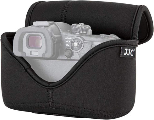JJC Ultra Light Neoprene Camera Case Pouch Bag for Canon EOS R EOS RP +24-105mm Lens, 80D 70D 750D +18-135/17-85/18-55mm, Nikon D7500 D7200 D5500,...