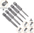 10pcs TA1.8-TA3.0 Triangle Screwdriver Bit 1/4" Hex Shank 2" Length Magnetic Tri-angle Screw Driver Power Tool...