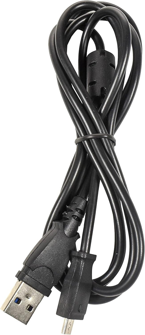HQRP USB Cable/Cord Compatible with Kodak EASYSHARE C653, C663, C703, C713, C743, C763, C875, C913, CD33, CD40 Digital Camera...