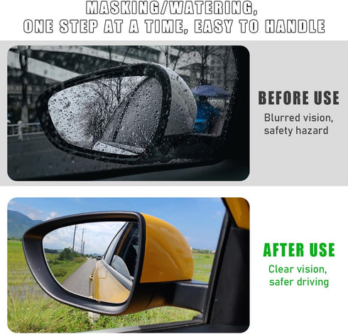 Small Silicone Car Window Squeegee, Mini Auto Windshield Water Blade Scraper Tool, All-Purpose Window Tint Squeegee Wiper for Mirror Home Cleaning...