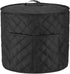 Luxja Dust Cover Compatible with 8 Quart Instant Pot, Cloth Cover with Pockets Fits Instant Pot (8 Quart) and Extra Accessories, Black Quilted Fab...