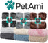 PetAmi Waterproof Dog Blanket for Small Medium Dogs, Calming Fleece Cat Blanket, Couch Protector Washable Sherpa Faux Fur Pet Throw for Puppy, Sof...
