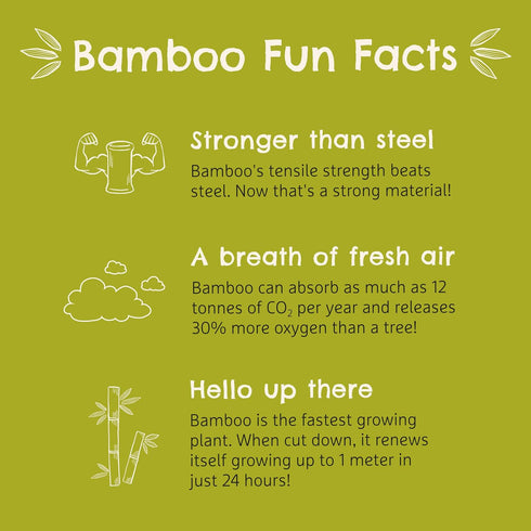 Munchkin® Bambou™ Suction Bowl and Silicone Spoon for Babies and Toddlers, Non-Toxic Bamboo...