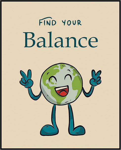 Posterizer 1 pcs-Self Care Retro Aesthetic Mindfulness Print-Quotes and Poems-Gift for Men Women Entrepreneur Teens- unframed wall art...