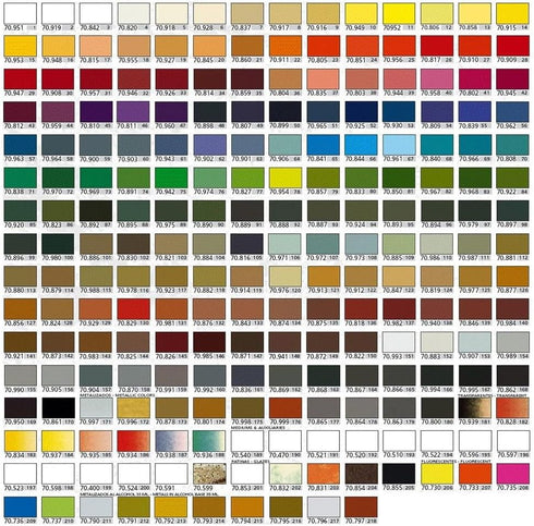 Vallejo Acrylic Paint, Flat Yellow...