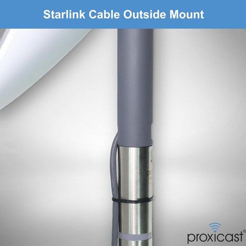 Proxicast Starlink Antenna Adapter for J-Max Antenna Mounts - Stainless Steel Coupler for V2 Rectangular Motorized Starlink Satellite Dish Antenna...