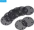 PATIKIL Flower Pot Hole Mesh Pad, 60Pcs 1.8 Inch/4.5cm Round Rigid Bonsai Drainage Mesh Grid Screen Bottom Grid Mat for Garden, Black...