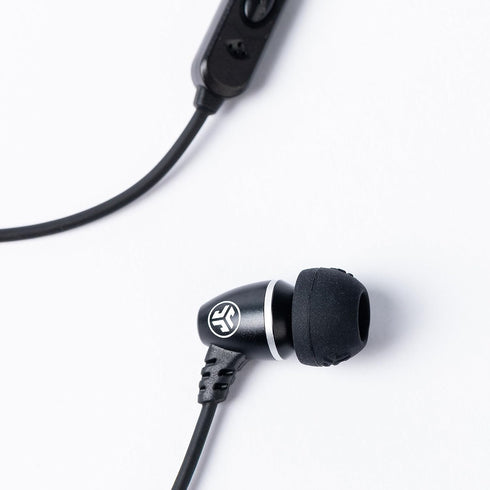 JLab J6MS JBuds Stereo to Mono in-Ear Single Earbud, Style Headset with Enterprise Class Microphone, 3.5mm Headphone Jack, Black......