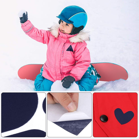 WILLBOND 3x79 Inch Nylon Repair Patches Nylon Patches for Jackets Self Adhesive Repair Tape Waterproof Kit Fabric Clothing Kit for Down Jacket, Te...