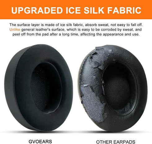 Upgraded Replacement Ear Pads for Beats Studio 3, GVOEARS Cooling Gel Headphones Covers for Studio 2 Studio 3 Wired Wireless Over Ear Earpad Cushi...