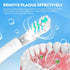 20Pcs Electric Oral Toothbrush Replacements Heads Dual Cross Action Clean Attachments Sensitive Brush Refill Rotating Sets 3D White Fit for Oral B...