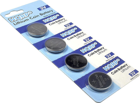 HQRP 4-Pack Lithium Battery Compatible with Weight Watchers WW39N Digital Glass Scale...