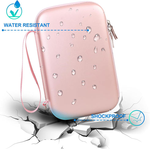 BOVKE Glucose Monitor Case, Diabetic Supply Case for Diabetes Testing Kit, Diabetic Supplies Travel Case for Glucose Meter, Blood Sugar Test Strip...