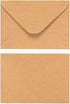 Juvale 100 Pack Small Kraft Paper A1 Envelopes for 3x5 inches Cards, Invitations, Wedding RSVP, Gift Cards (V-Flap)...