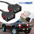 2PCS Front Turn Signal Light Connector Plug Harness 68065016AB Replacement for Jeep Wrangler JK 2007-2018...