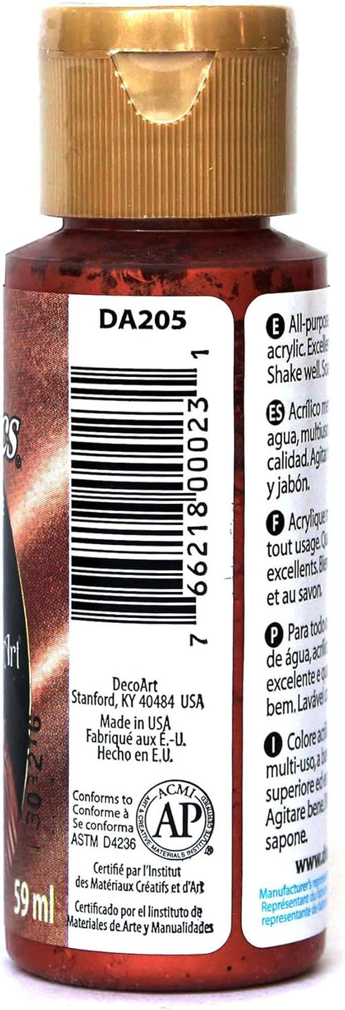DecoArt Dazzling Metallics 2-Ounce Copper Acrylic Paint...