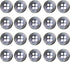20 Pieces Genuine Grey Smoke Mother of Pearl Buttons for Women Men Shirts Dresses Polo DIY Sewing Craft (10MM)...