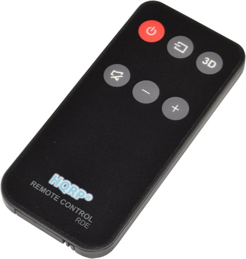 HQRP Remote Control Compatible with Klipsch R-10B, R-20B, ICON SB-1, Theater SB-3 CS-30 1015073 1061310 Soundbar Speaker System Controller...