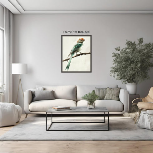 Posterizer 1 pcs-cute little birds on a branch serene scene poster -3-Art for Animal Lovers Gift for Men Women Teens Decor for Home & Office- unfr...