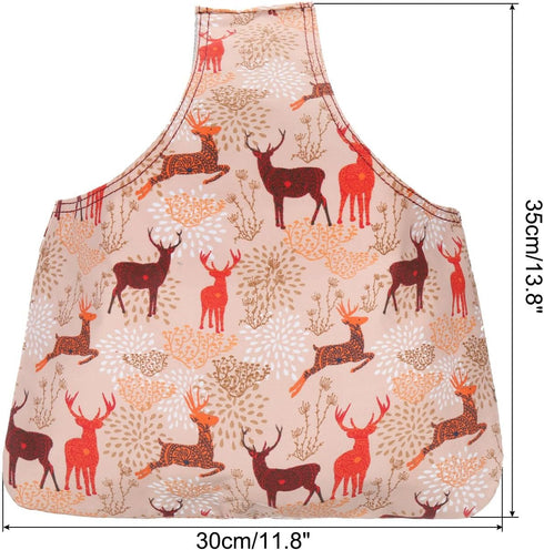 PATIKIL Yarn Storage Bag, Portable Crochet Knitting Bag Case Skein Ball Holder Organizer Crocheting Tote Wrist Bag for Sewing Craft Projects, Oran...