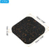 PATIKIL Treadmill Mat, 4 Pcs Exercise Equipment Mat Noise Reduction for Floor Protection, Washing Machine Pads, Anti Vibration Rubber Mats for Bik...