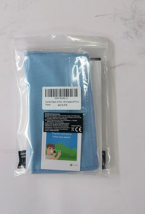 CamKix Lens Cleaning Paper (11-pack/550 Sheets) + 2x Double-Sided Microfiber & Suede Cloth - Ideal for Camera Lenses & Electronic Screens...