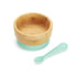 Munchkin® Bambou™ Suction Bowl and Silicone Spoon for Babies and Toddlers, Non-Toxic Bamboo...