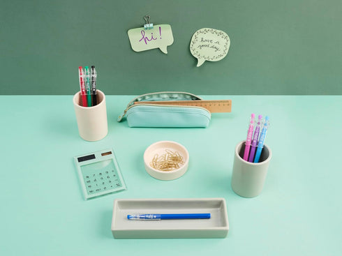 Pilot FriXion Ball Stick 07-0.7mm Nib Tip - Erasable Gel Ink Pens - In Wallet Packaging (Teacher's Wallet of 5)...