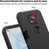 Jiunai for Moto G Power 2021 Case, 3-Piece Heavy Duty Armor Shockproof Tough Hybrid Dual Layer Drop Protection Bumper Rugged Matte Protective Phon...