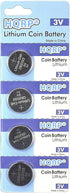 HQRP 4-Pack Lithium Battery compatible with FreeStyle Lite Blood Glucose Meter, Sugar Monitor...